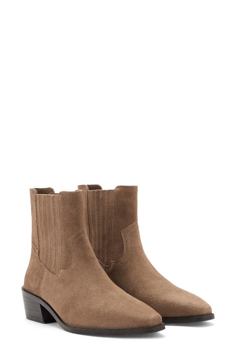 Suede Ankle Boot (Women)