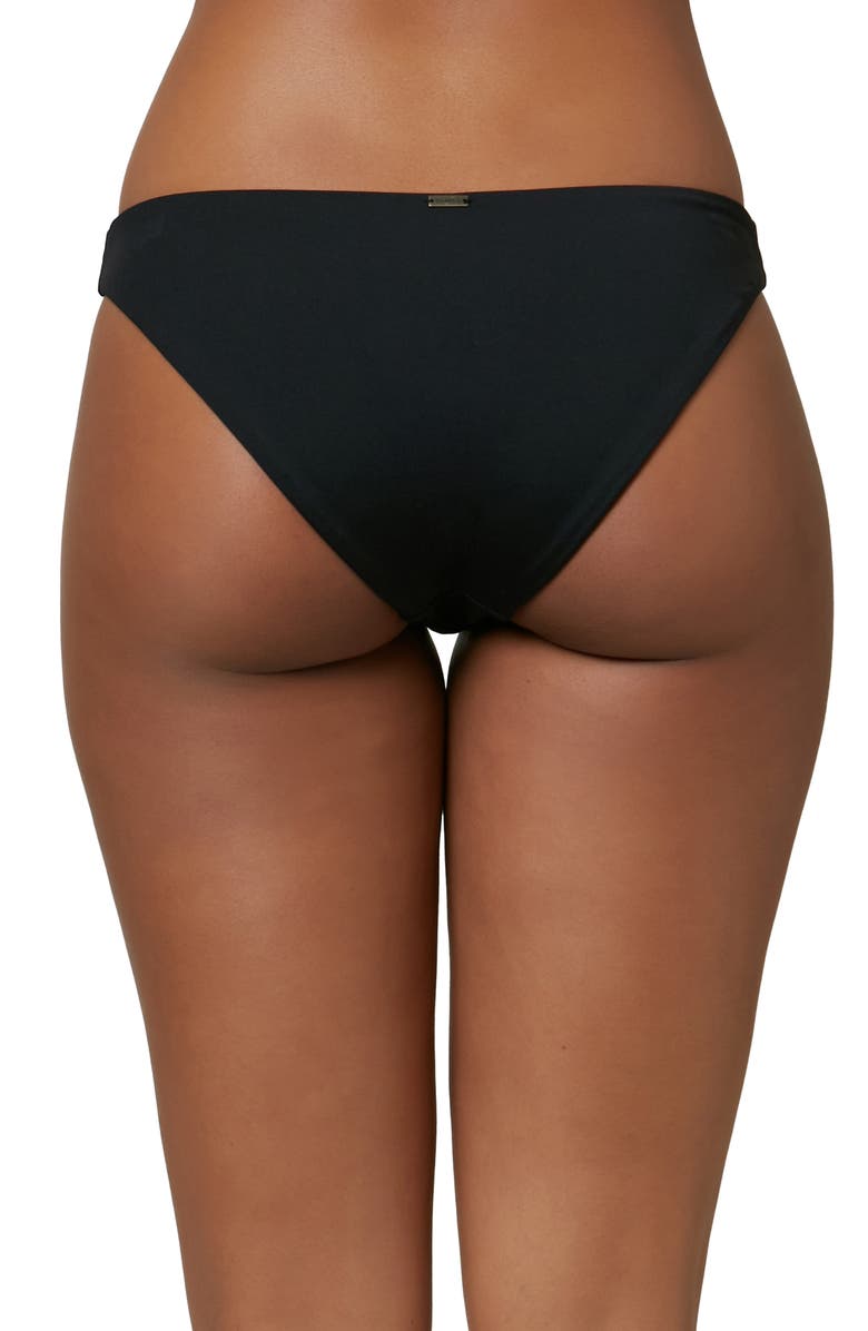 O'Neill Rockley Saltwater Solid Bikini Bottoms, Alternate, color, 