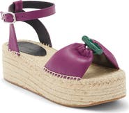 Longchamp Platform Espadrille Sandal