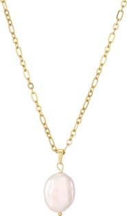 st. Moran Freshwater Pearl Pendant Necklace