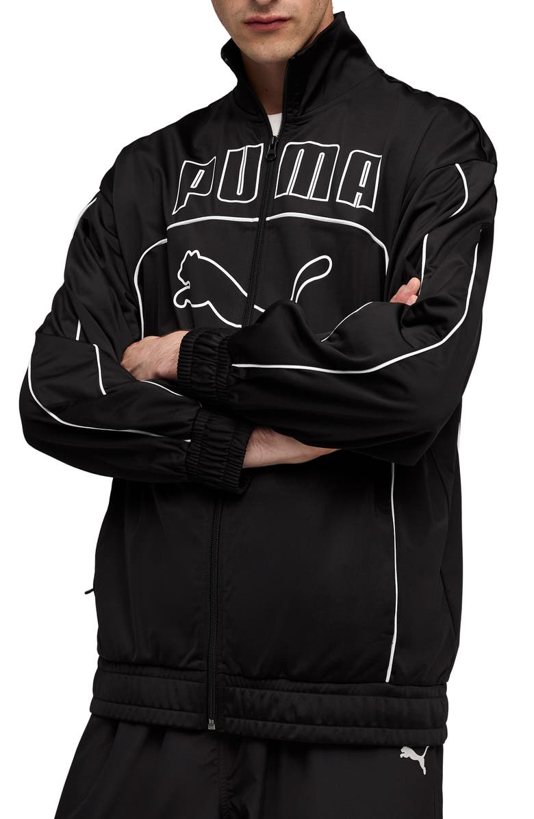 PUMA Future Archive Track Jacket, Main, color, Puma Black