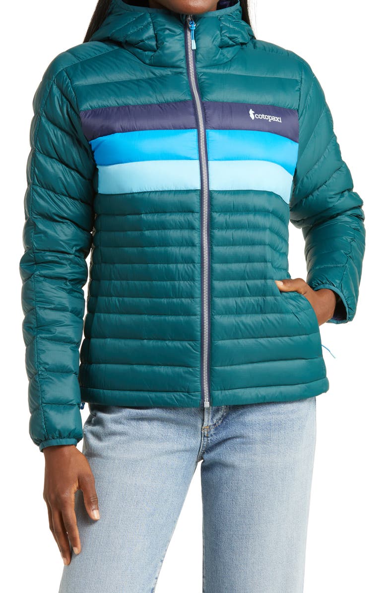 Cotopaxi Fuego 800 Fill Power Down Hooded Jacket, Alternate, color,