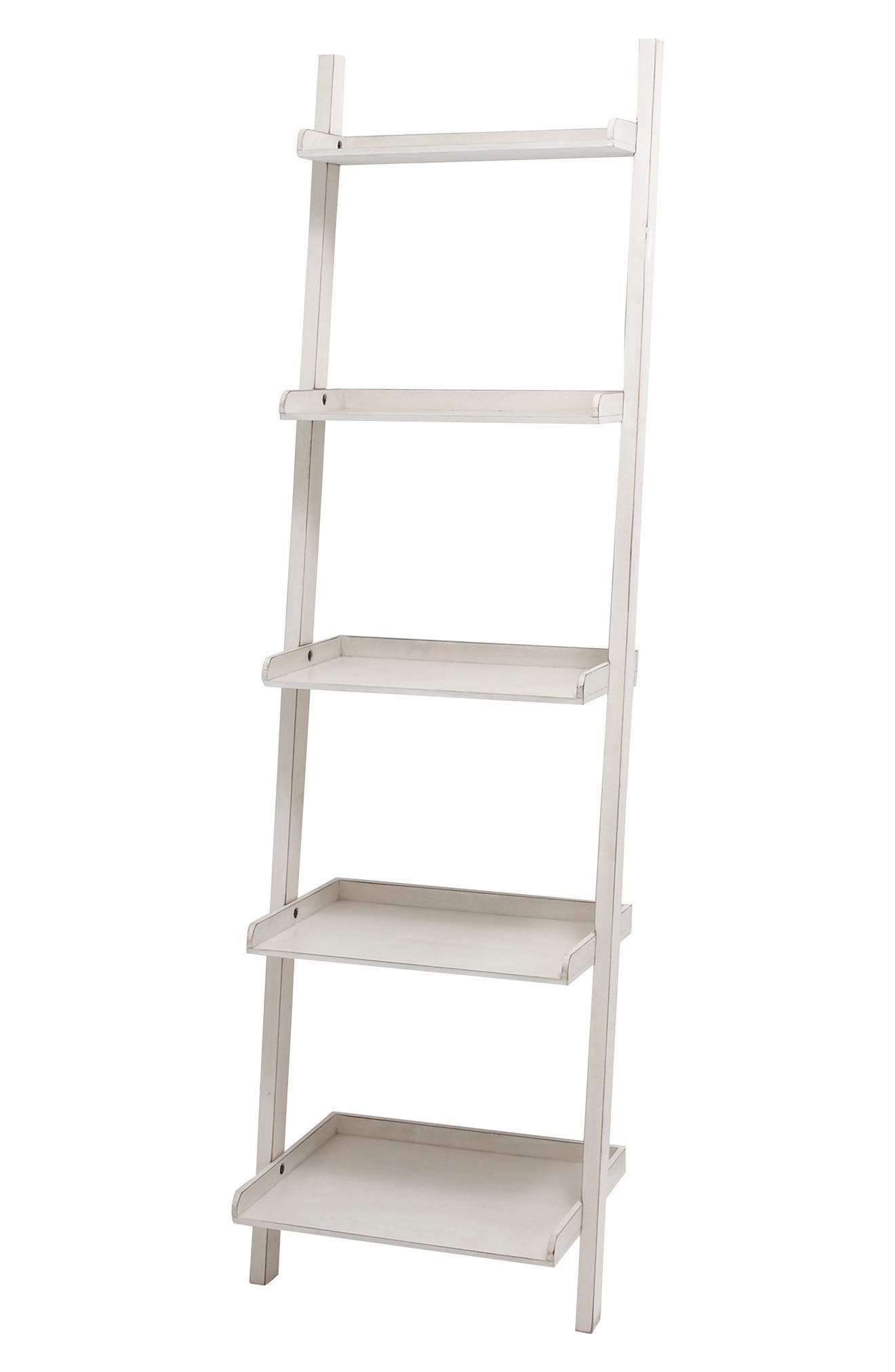 UMA White Traditional Shelving Unit