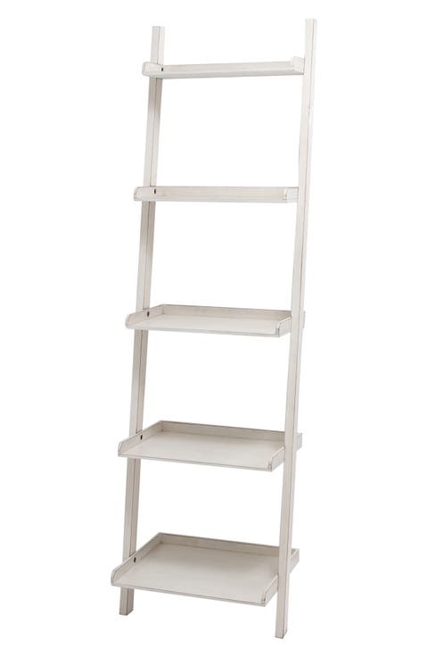 White Traditional Shelving Unit