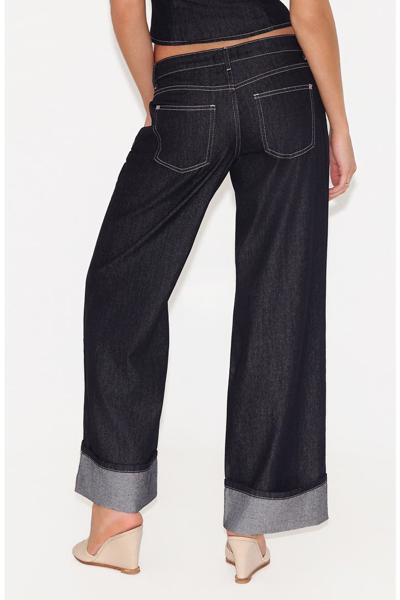 Tilda Low Waist Wide Leg Jeans, Alternate, color, INDIGO