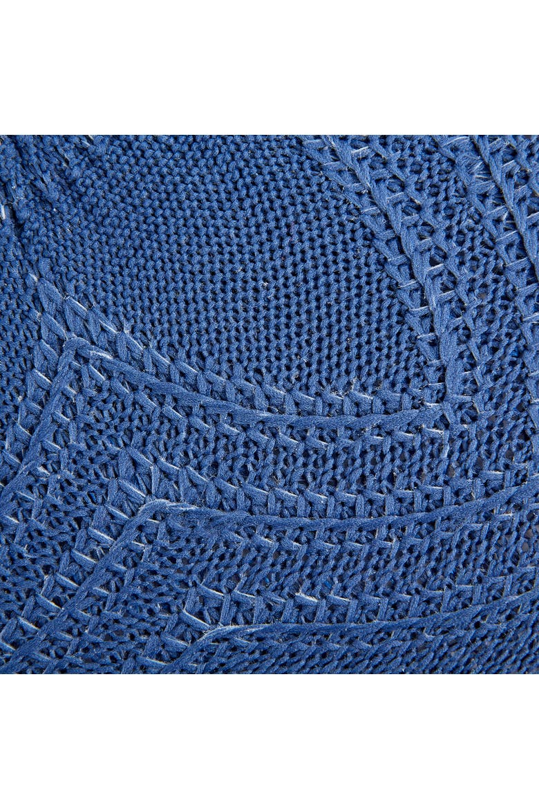 Floral Woven Placemat Set/6, Alternate, color, French Blue