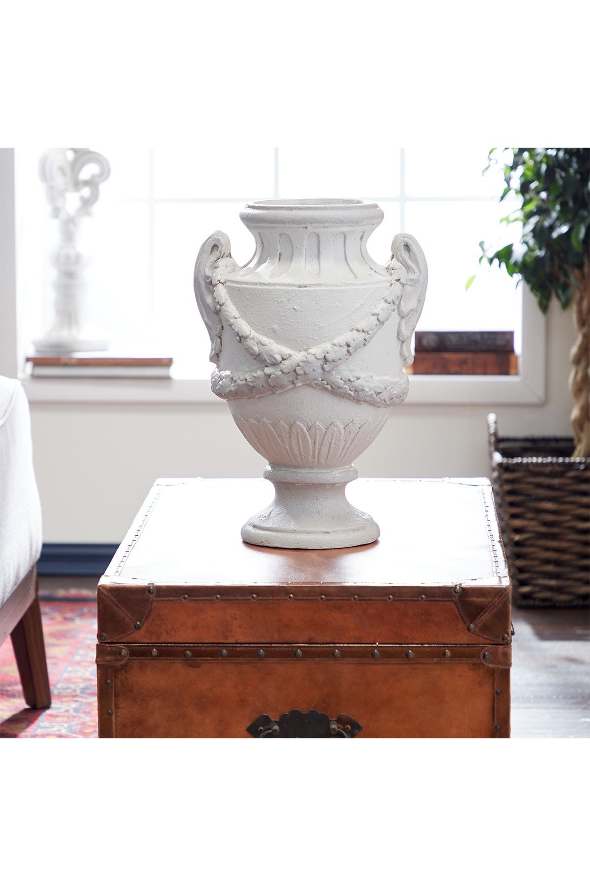 SONOMA SAGE HOME Large Country Cottage Beige & Gray Vase | Nordstromrack
