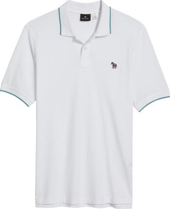PS Paul Smith Zebra Organic Cotton Piqué Polo | Nordstrom