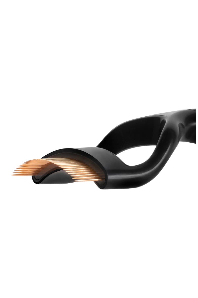 Curl 38 Lashcomb, Alternate, color, BLACK