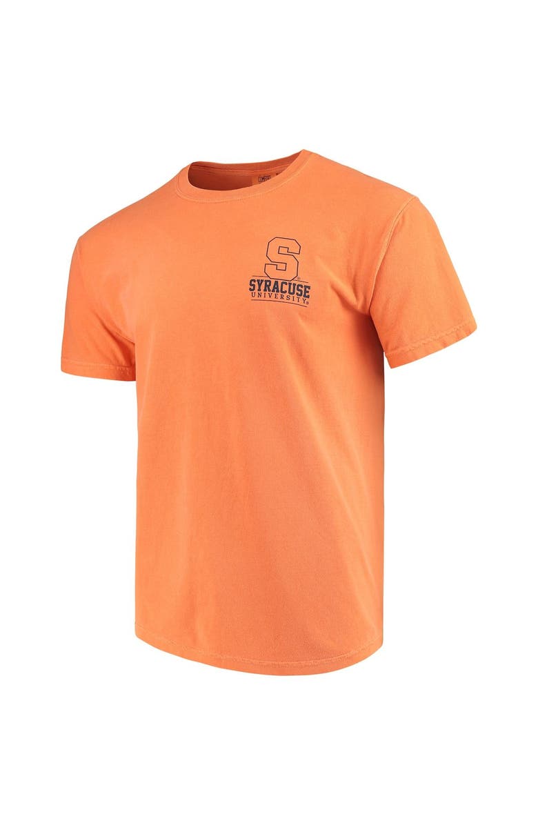 IMAGE ONE Men's Orange Syracuse Orange Comfort Colors Campus Icon T-Shirt, Alternate, color, 