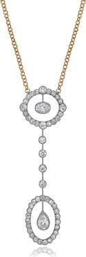 Mindi Mond Double Floating Pendant Necklace