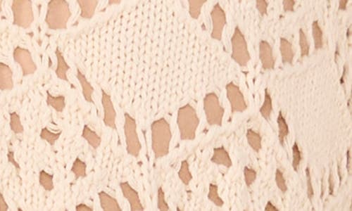 Shop Vince Camuto Open Stitch Cotton Cardigan