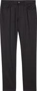 Canali Regular Fit Lightweight Wool Flannel Pants
