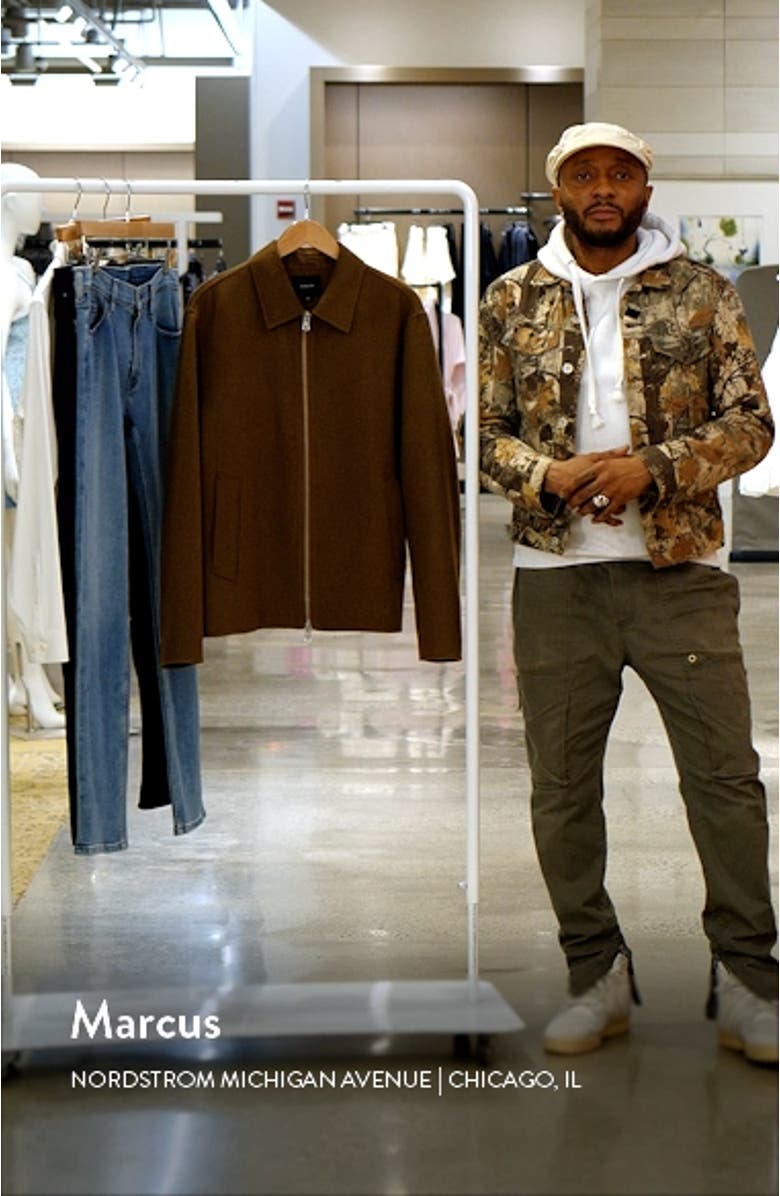 Splittable Recycled Wool Blend Jacket, sales video thumbnail