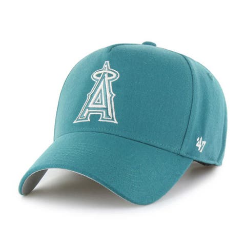 Men's '47  Teal Los Angeles Angels Ballpark Offside Adjustable Hat