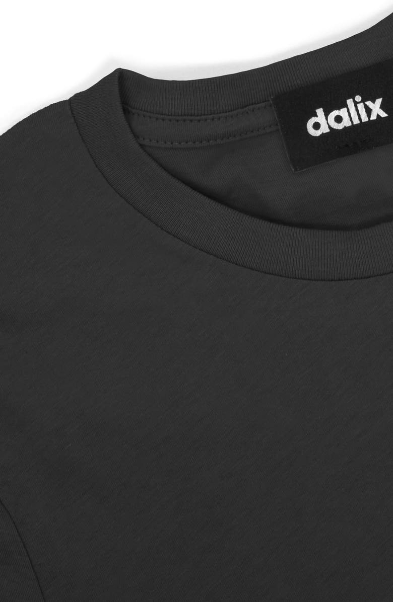 Dalix Womens Lil Coffee Jersey Tee, Alternate, color, Dark Gray