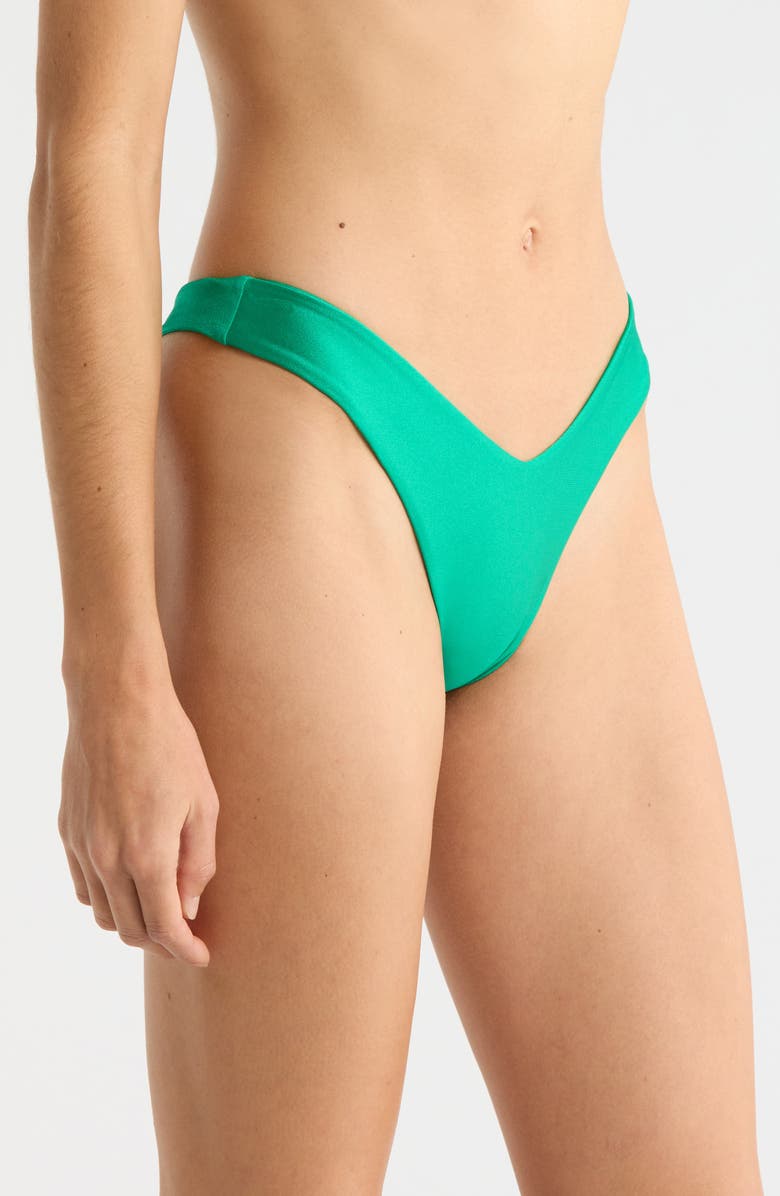 Kulani Kinis Y-Cut Bikini Bottoms, Alternate, color, Island Lush