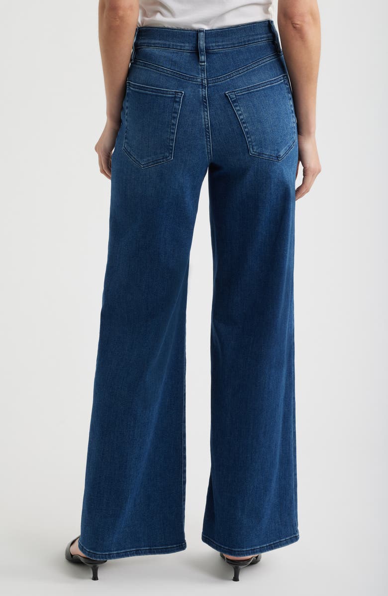 FRAME Le Slim Palazzo High Waist Wide Leg Jeans, Alternate, color, Aubade