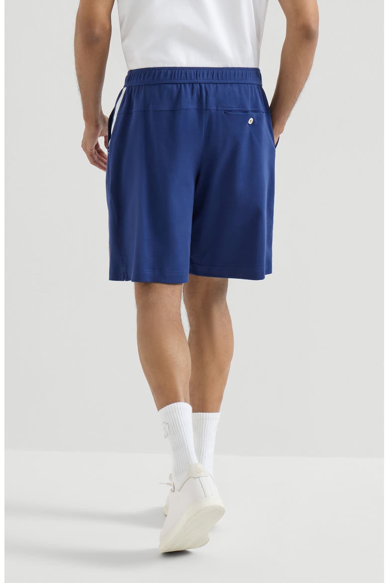 Interlock Bermuda shorts, Alternate, color, Avio Blue