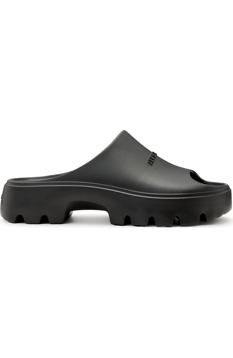 AllSaints Eclipse Platform Slide Sandal, Alternate, color,