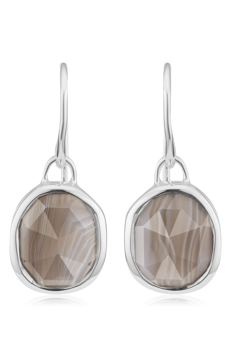 Monica Vinader Siren Semiprecious Stone Drop Earrings, Main, color, 