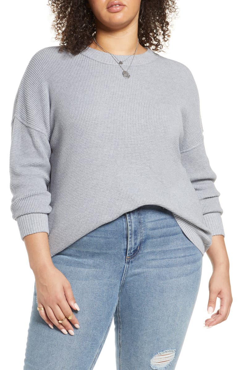 Treasure & Bond Thermal Stitch Pullover, Main, color, 