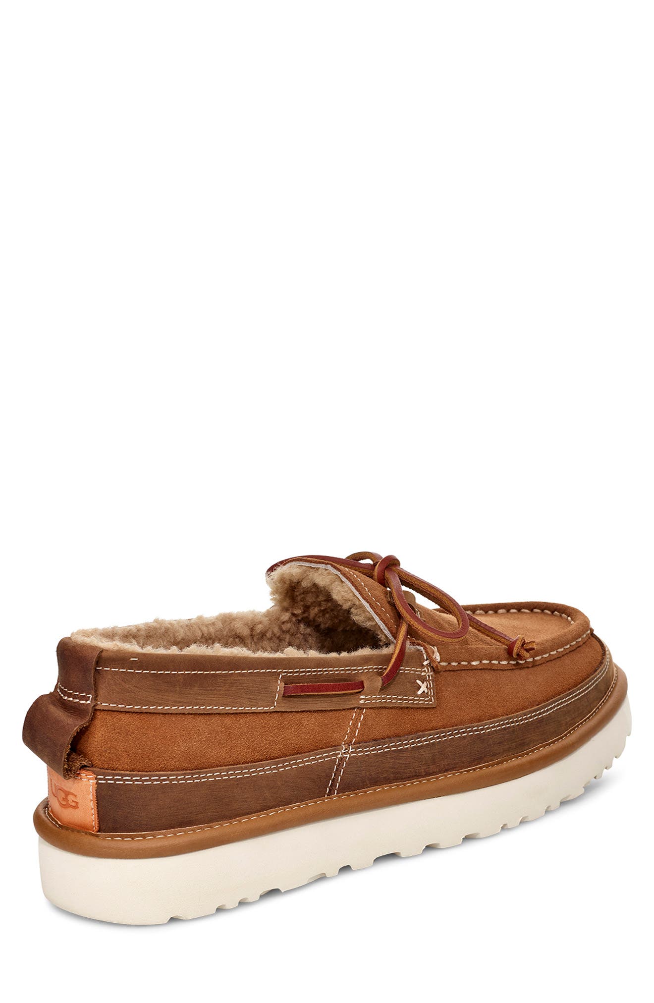 Dex Slipper, Alternate, color, CHESTNUT