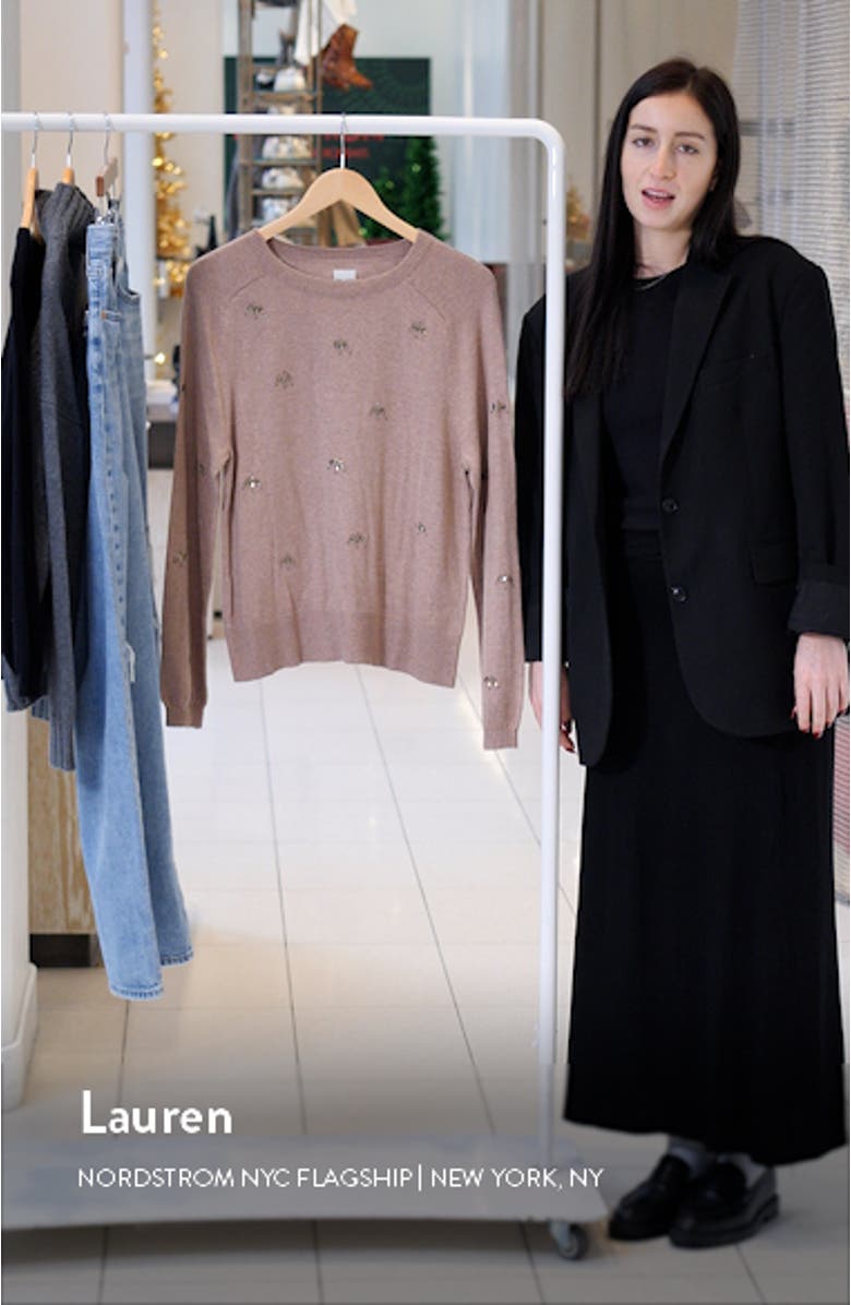 Hidden Gems Cotton Blend Sweater, sales video thumbnail