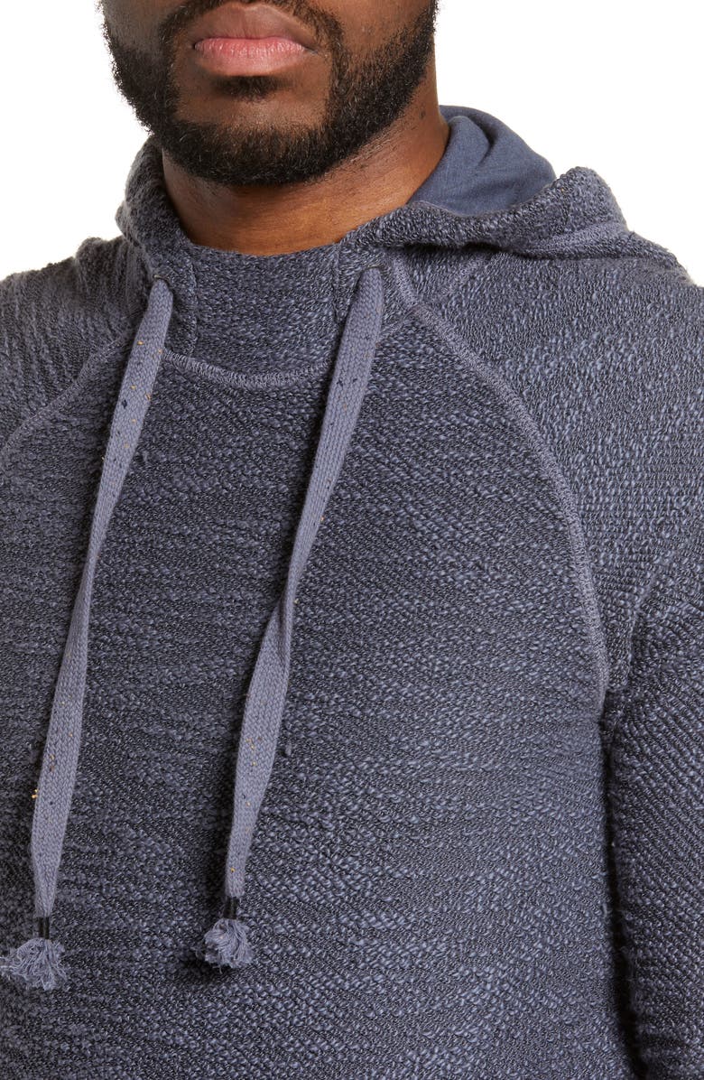 Mills Supply by Splendid Huntington Bouclé Knit Hoodie, Alternate, color,