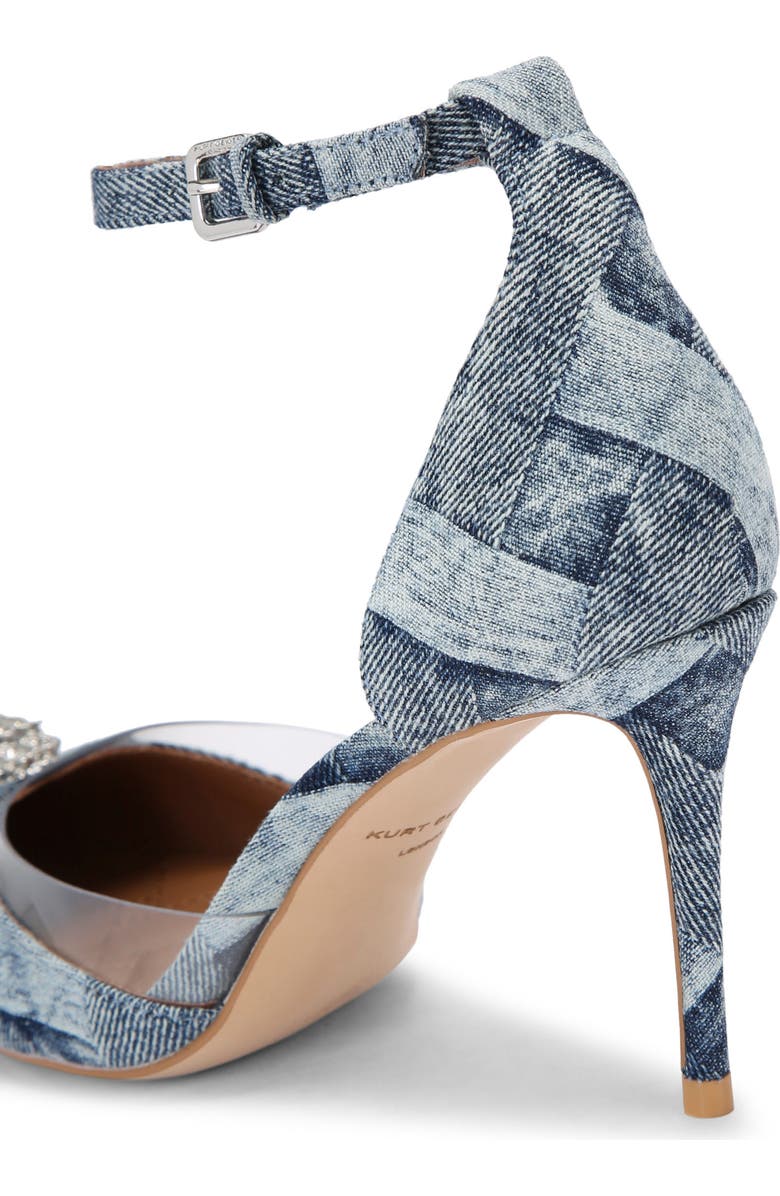 Kurt Geiger London Belgravia d'Orsay Ankle Strap Pump, Alternate, color,