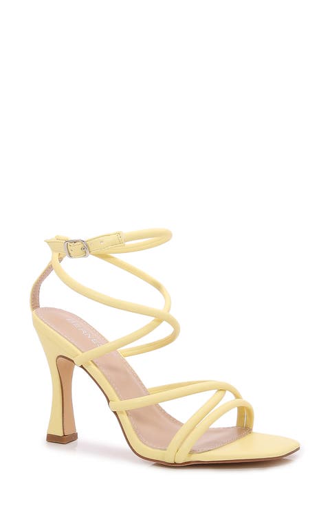 Emile Ankle Wrap Stiletto Sandal (Women)