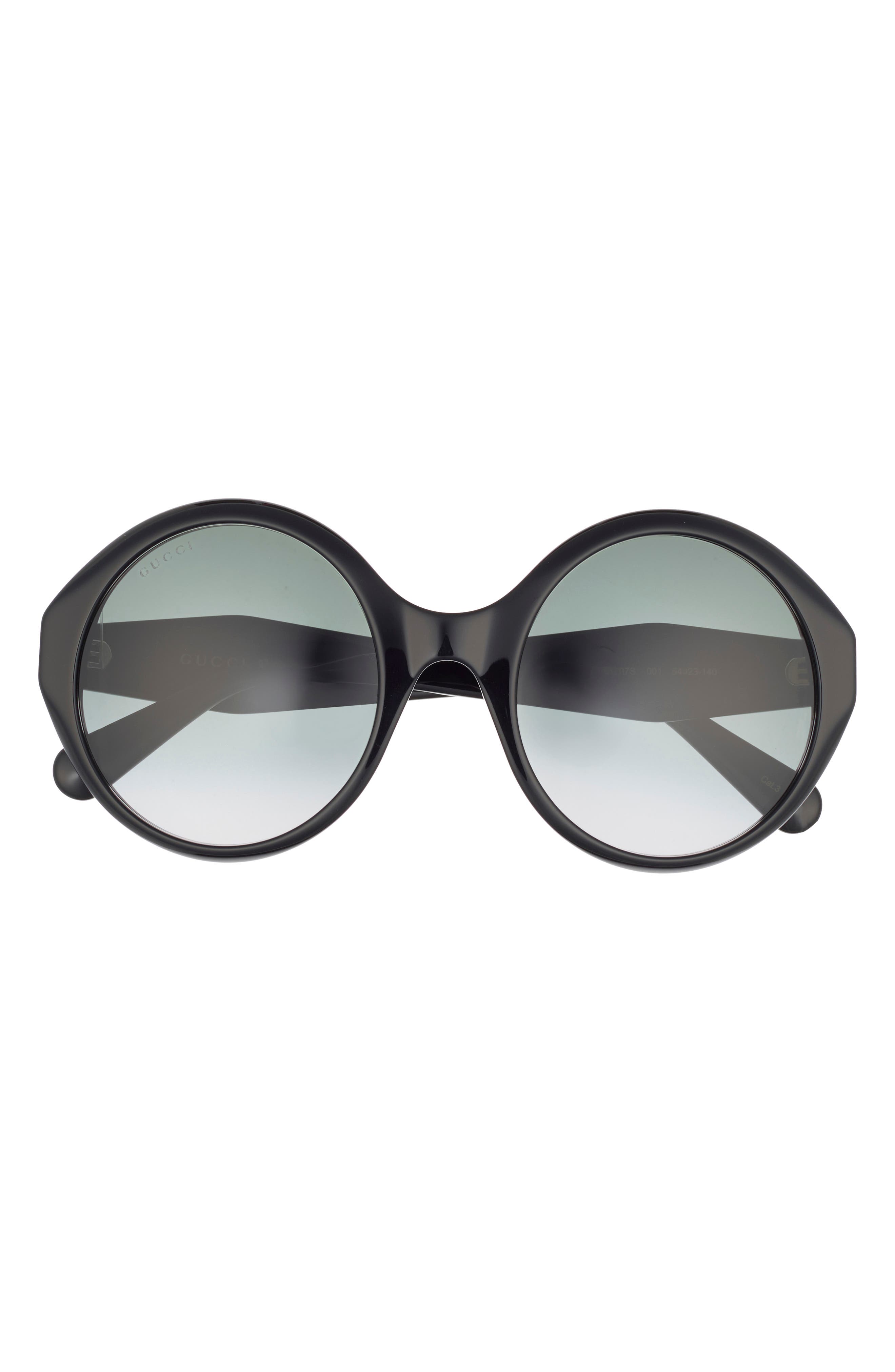 Gucci 54mm Round Sunglasses