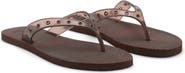 MANGO Grommet Detail Flip Flop