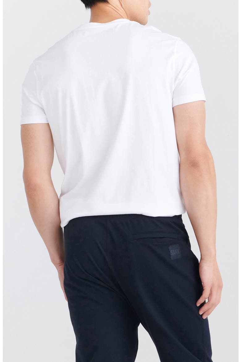 DropTemp® Cooling Cotton Slim Fit Crewneck Undershirt, Alternate, color, WHITE