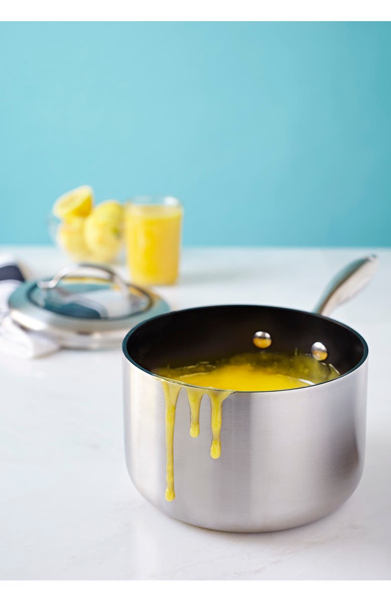 Scanpan CTX 2.75 Quart Saucepan with Lid, Stainless Steel, Alternate, color, Silver