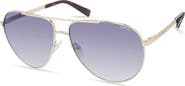 Kenneth Cole 61mm Aviator Sunglasses