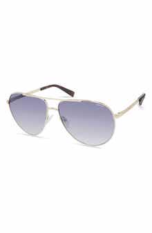 Kenneth Cole 61mm Aviator Sunglasses