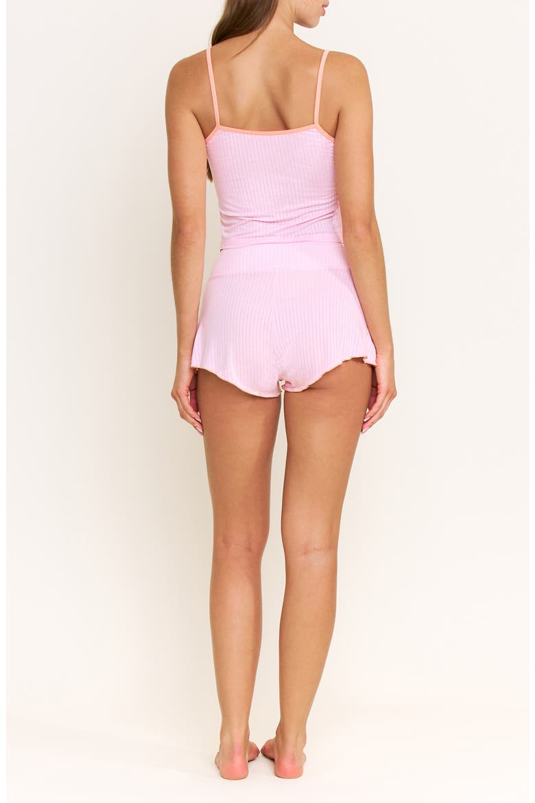 Janelle Short Pajamas, Alternate, color, BAJA PINK