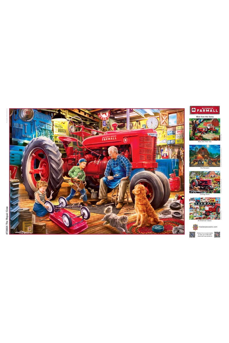Farmall The Repair Crew 1000pc Puzzle, Alternate, color, Multicolor