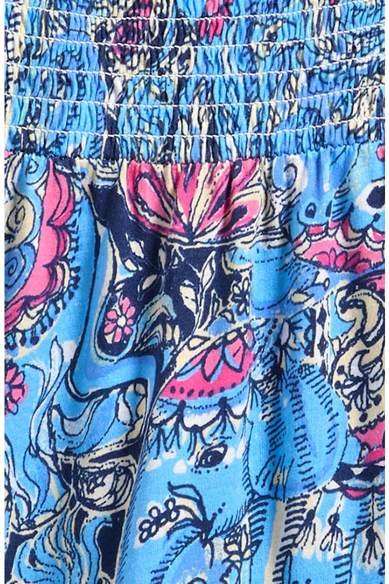 Kids' Mini Jilly Tiered Smocked Midi Dress, Alternate, color, MULTI PAISLEY PARADE