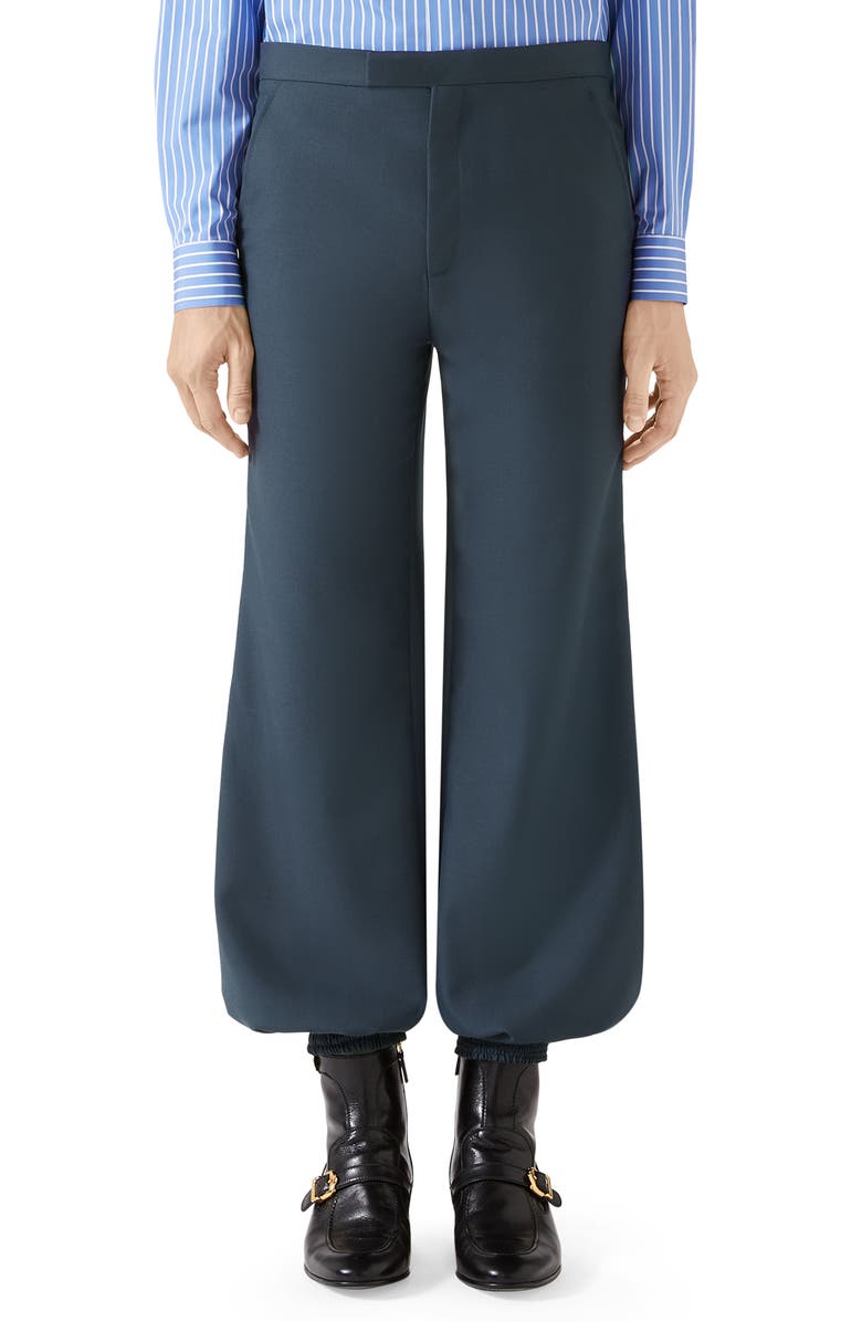 Gucci Military Drill Harem Pants, Main, color, 