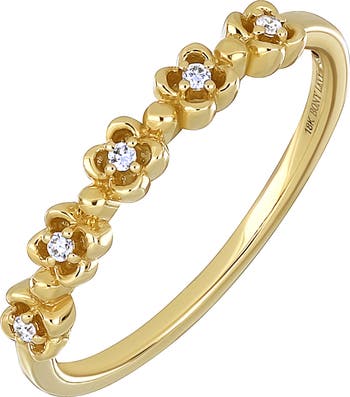 Mykonos Diamond Stacking Ring