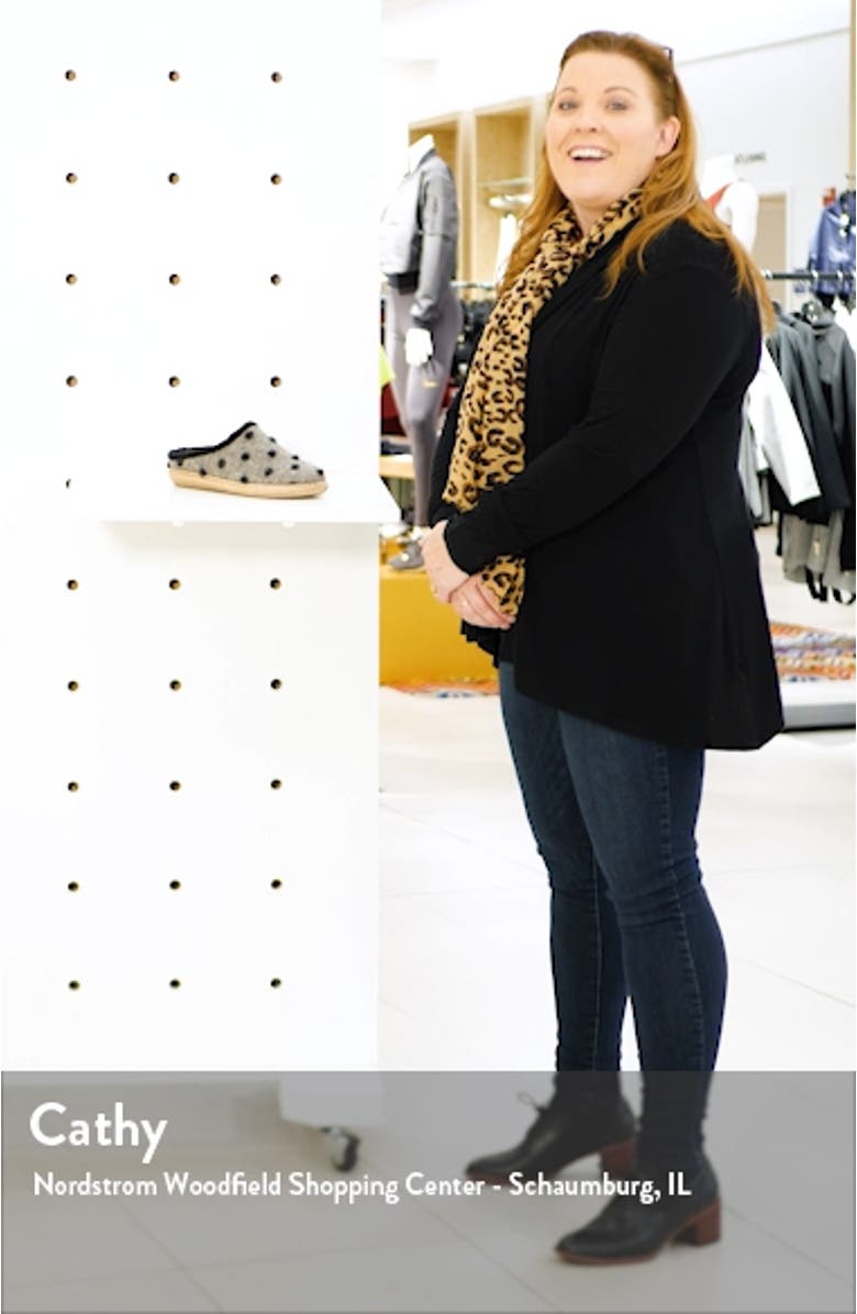 Miri Faux Fur Lined Scuff Slipper, sales video thumbnail