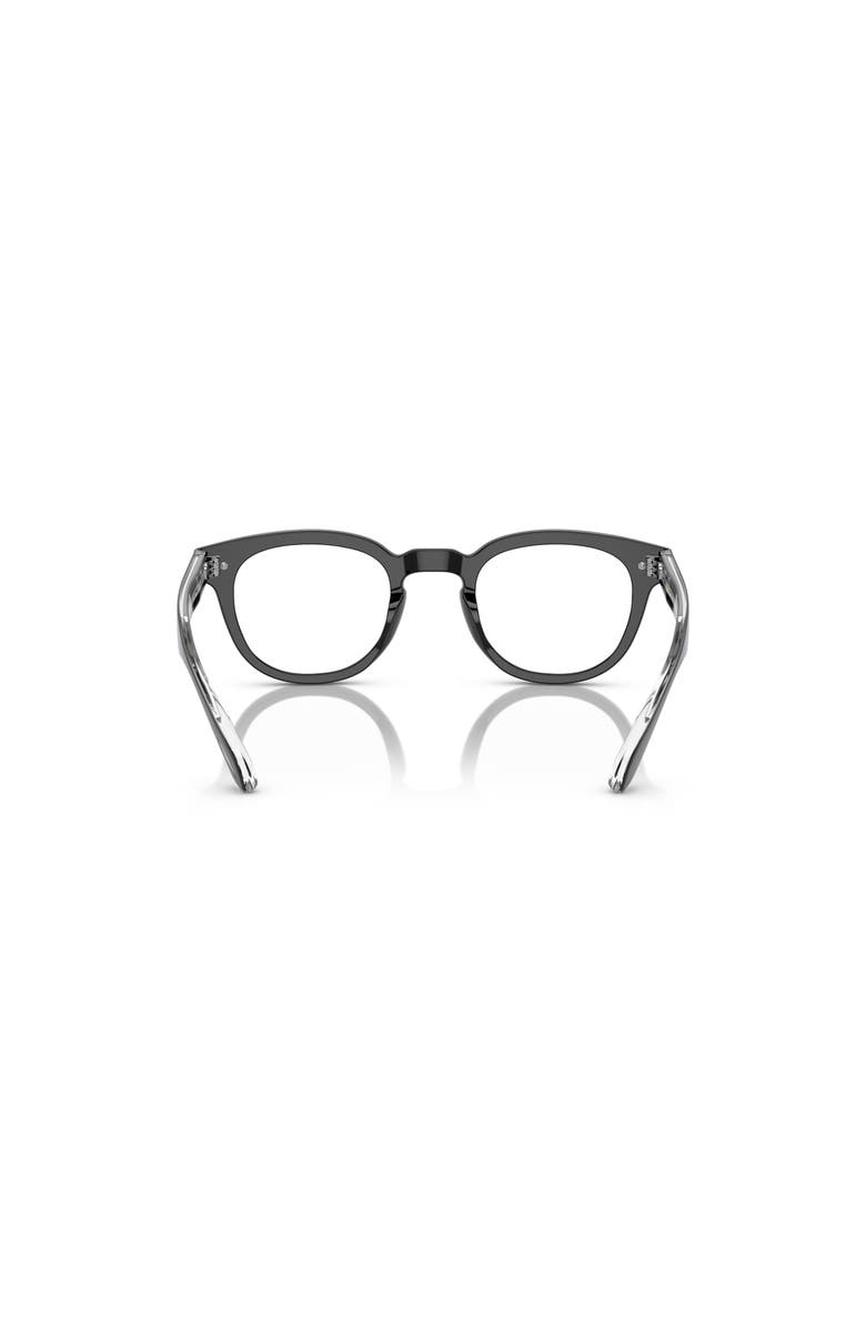 Oliver Peoples 49mm Phantos optical glasses, Alternate, color, Black