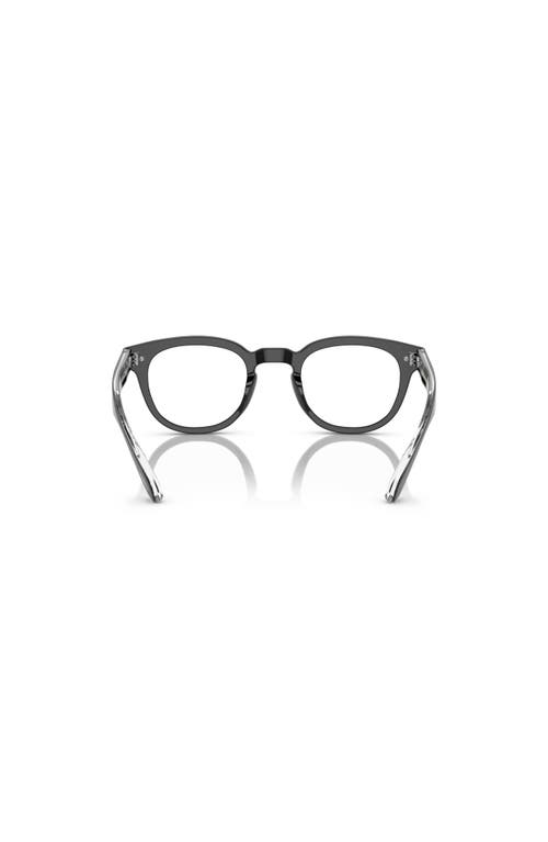 Oliver Peoples 49mm Phantos Optical Glasses In Black