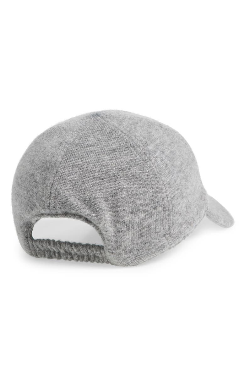 Robert Barakett Wool & Cashmere Baseball Cap, Alternate, color, Charcoal