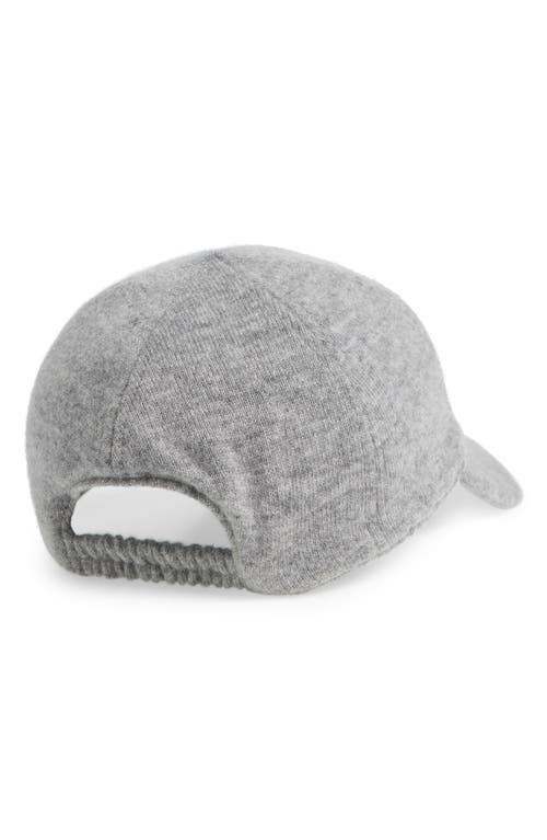 Robert Barakett Wool & Cashmere Baseball Cap In Charcoal