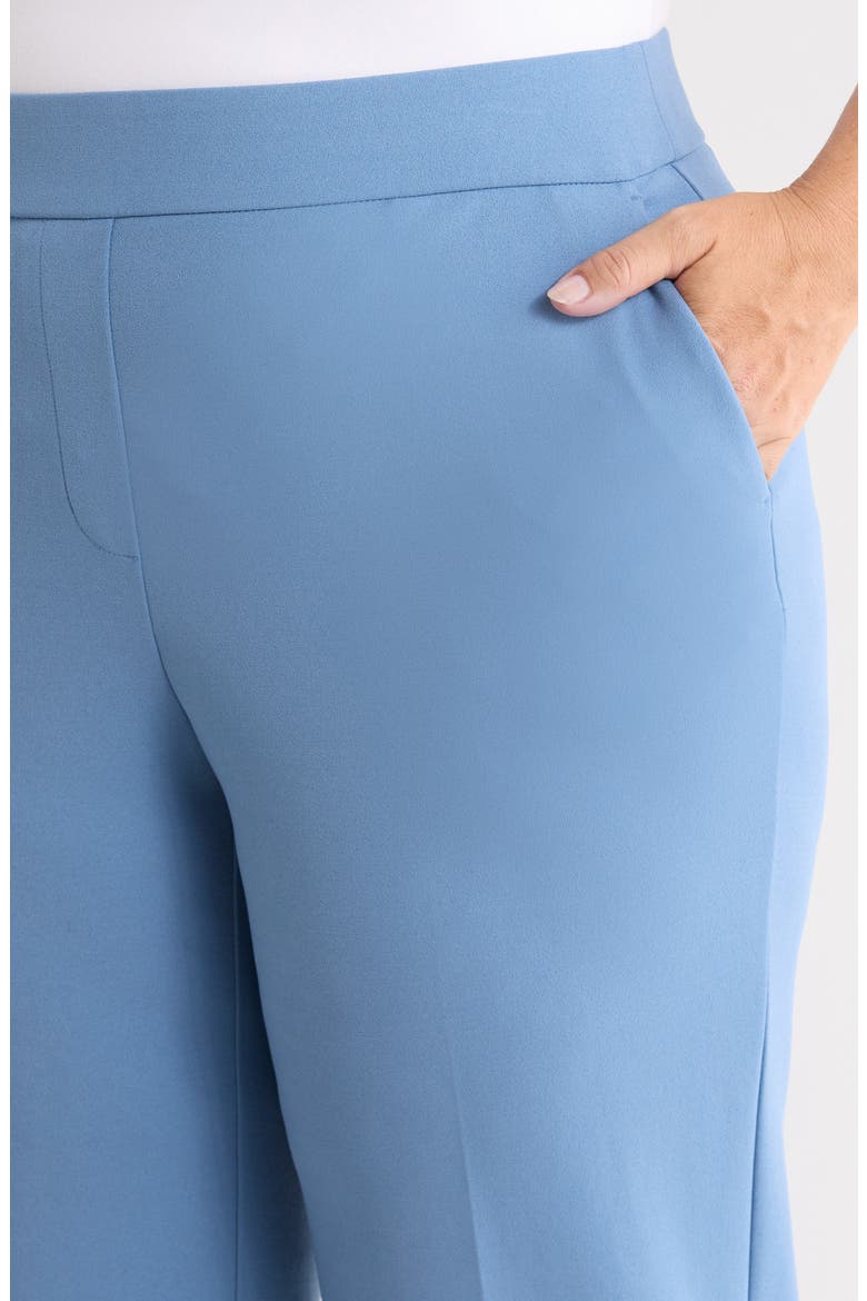 Pull On Straight Leg Trousers, Alternate, color, DUTCH BLUE