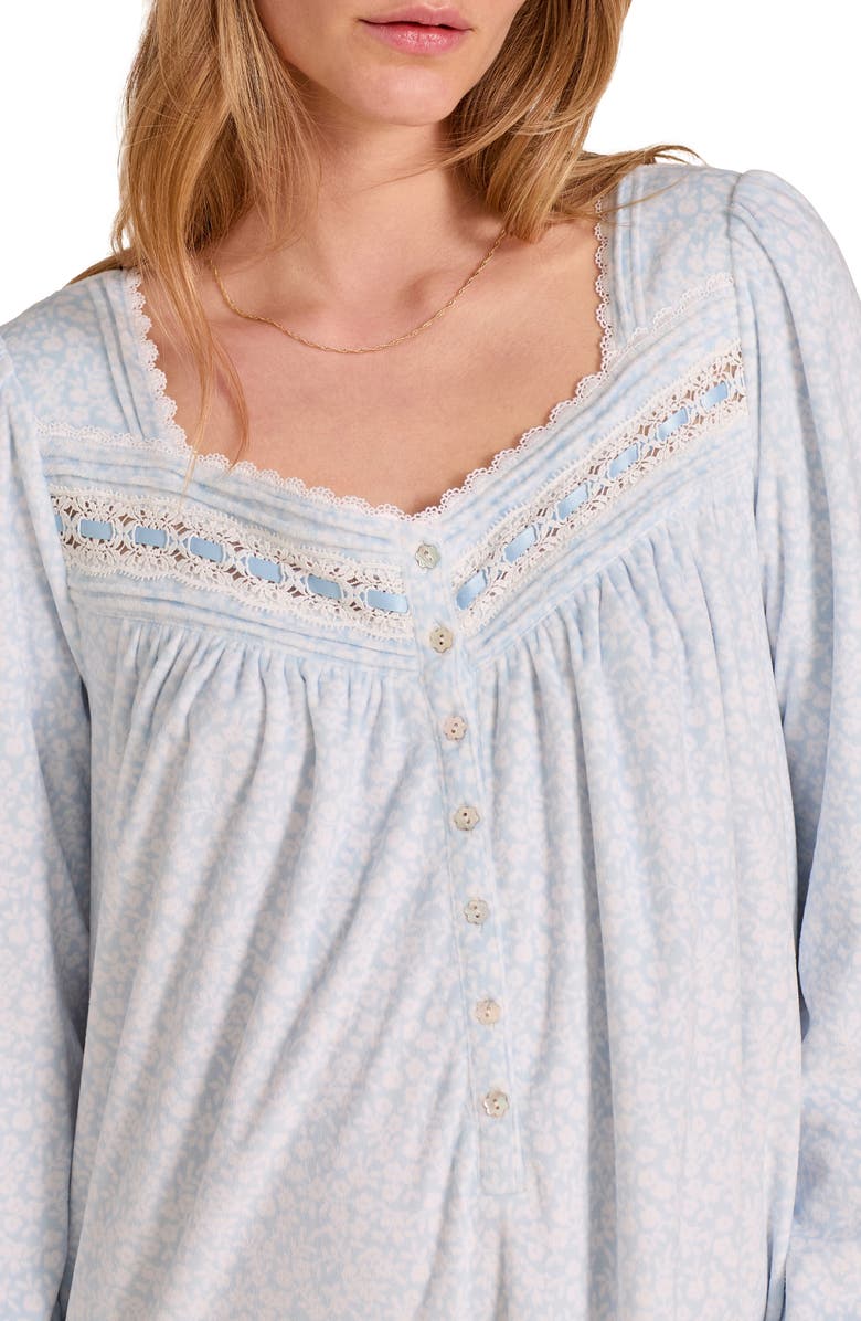 Eileen West Long Sleeve Ballet Nightgown, Alternate, color, 