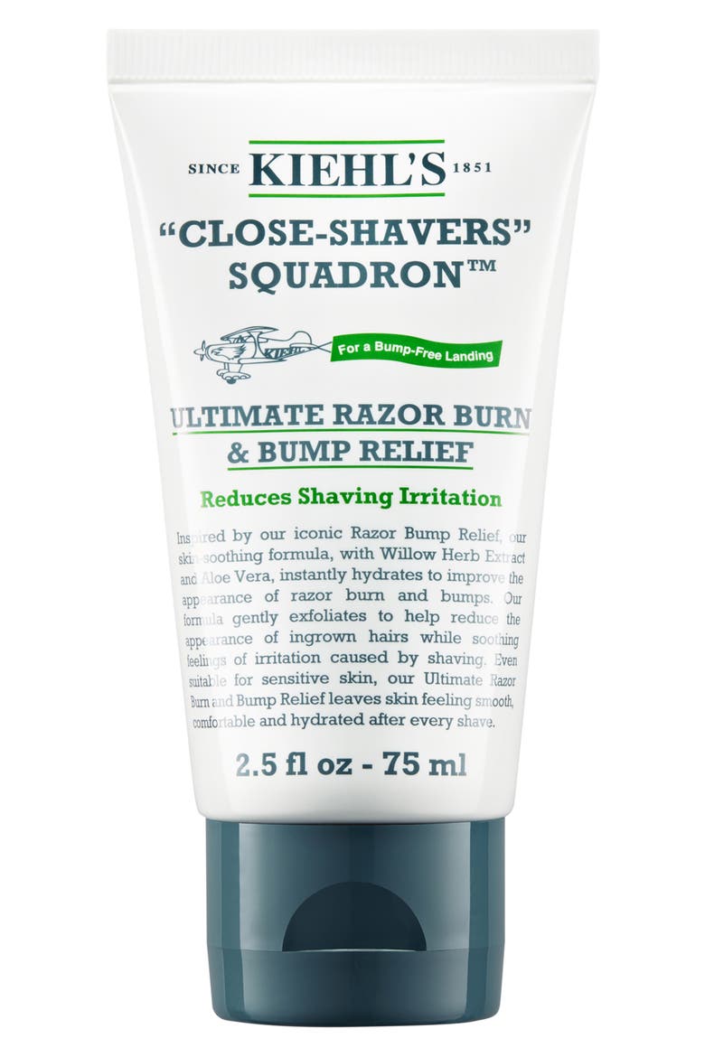Ultimate Razor Burn & Bump Relief Post Shave Cream, Main, color, NO COLOR